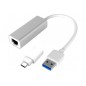 Adaptateur USB 3.1 métal Gigabit + convertisseur USB type-C