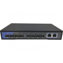 Switch 10 PORTS GIGABIT DONT 8  SFP GIGABIT FIBRE 1000SX/LX