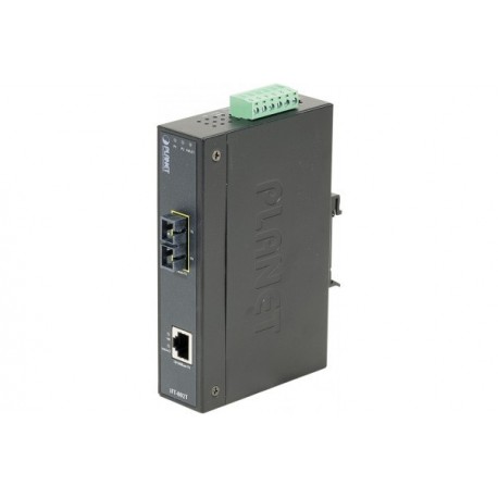 Convertisseur RJ45/100FX IP30 multimode SC 2km -40/75°