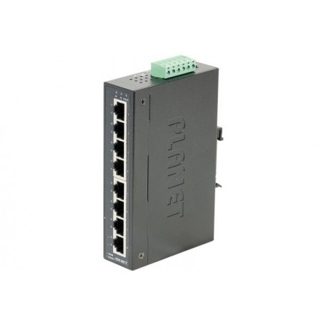 Planet Switch Indust Gigabit  -40/75° - 8 ports 10/100/1000