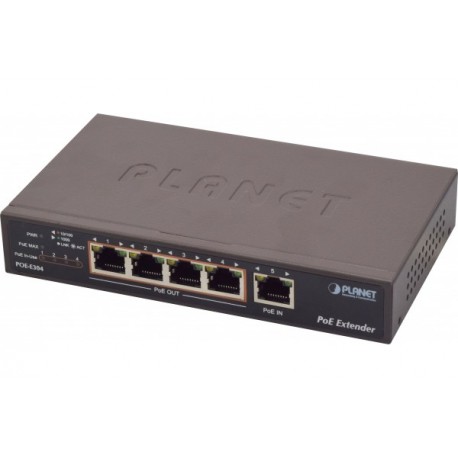 Planet POE-E304 switch 1 Ultra PoE++ vers 4 Gigabit PoE+