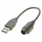 ADAPTATEUR USB 2.0 A M / MDIN6 F GRIS 0,2 M