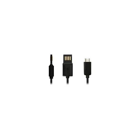 Swiss Charger SCC10013 Câble Micro USB Noir