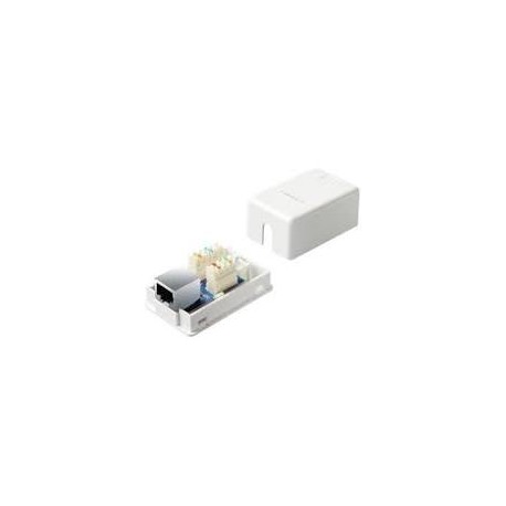 Boîtier mural rapide CAT5E - 1 RJ45 STP