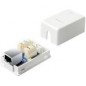 Boîtier mural rapide CAT5E - 1 RJ45 STP