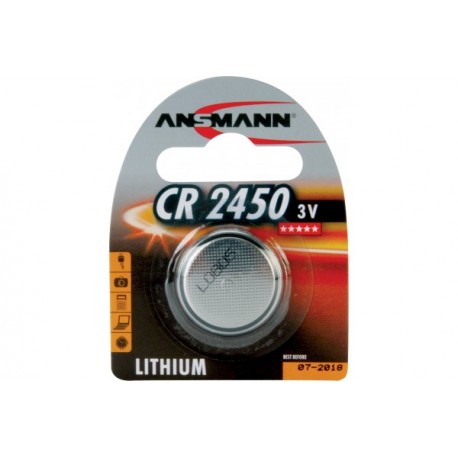 ANSMANN Piles lithium 5020112 CR2450 blister de 1