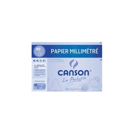 Canson Papier à dessin 12 feuilles A4 21 x 29,7 cm Bleu