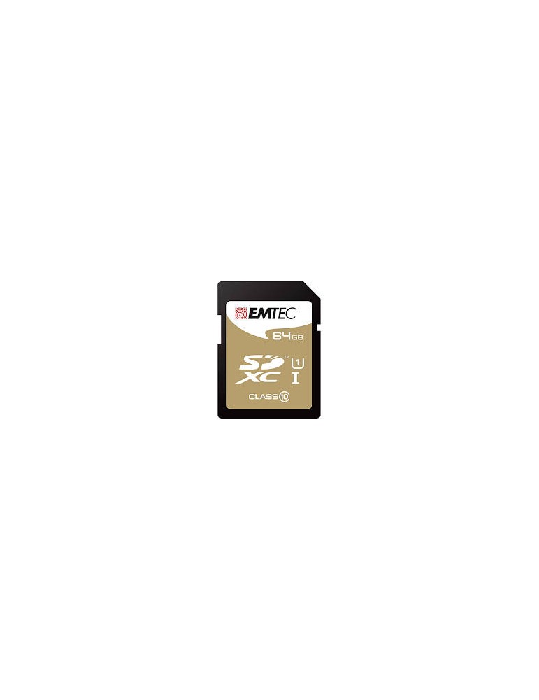 Emtec Carte SD 64GB UHS-I U1 EliteGold
