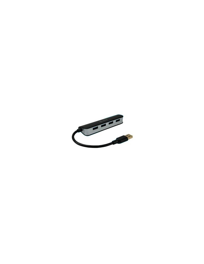 HUB USB v3.0 4 ports noir Connectland