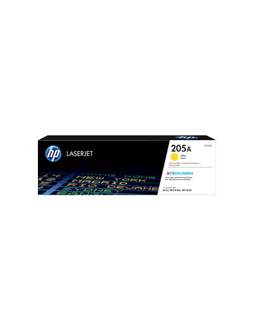 HP 205A Toner Jaune Authentique pour HP Color LaserJet Pro M154/M180/M181 (CF532A)