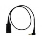 PLANTRONICS 64279-02 Cable QD-jack 2,5mm pour Alcatel IP Cisco SPA5x