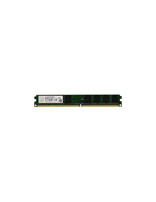 Transcend JM800QLU-1G Barrette mémoire pour PC JetRam DDR2 800 DIMM 1 Go