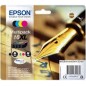 EPSON Plume C13T16364012 Lot de 4 cartouches d'encre originales 16XL