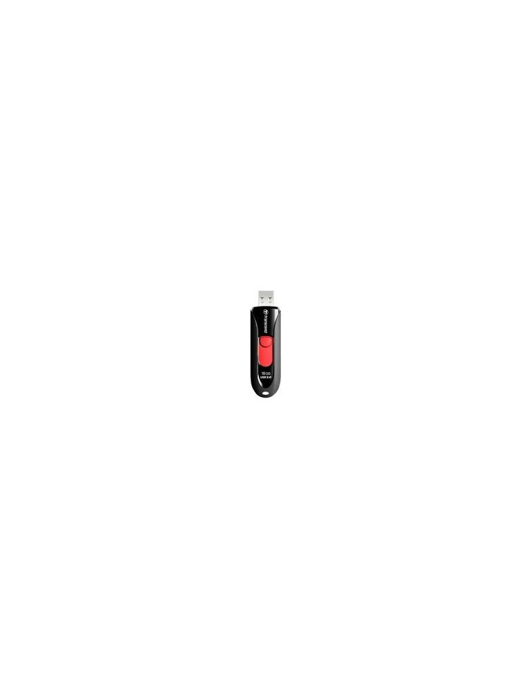 TRANSCEND Cle USB 2.0 JetFlash 590 - 16Go Noir/Rouge