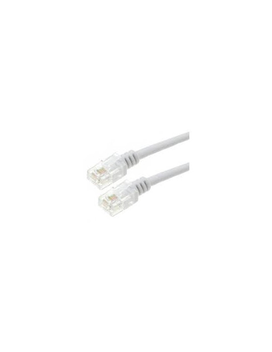 Cable ADSL 2+ cordon Torsadé avec connecteur RJ11 - 5 m