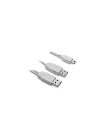 Cordon USB 2.0 en Y 2A / Mini B