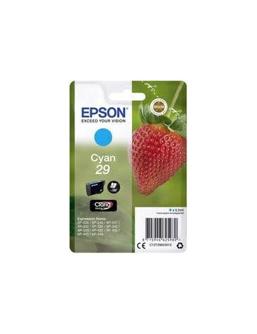 Epson 29 Claria Home Strawberry Cartouche d'encre d'origine Cyan
