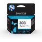 HP303 Cartouche d'encre Authentique trois couleurs (T6N01AE)