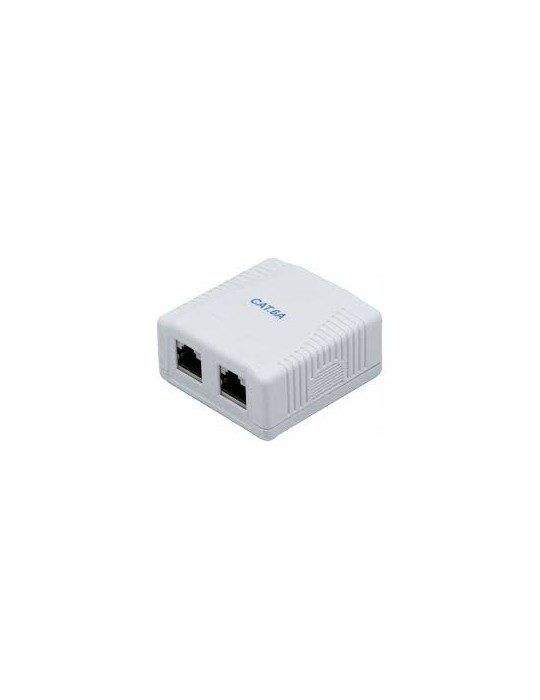 DEXLAN Boîtier mural 2 ports RJ45 CAT 6A STP