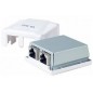 DEXLAN Boîtier mural 2 ports RJ45 CAT 6A STP