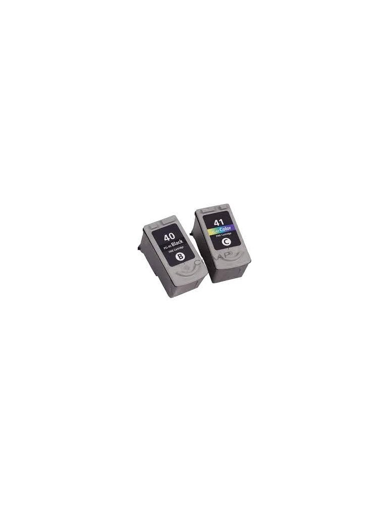 PG-40/CL-41 Pack de 2 cartouches compatibles pour Canon pg40/cl41