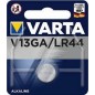 VARTA Piles alcalines 4276101401 LR44 / V13GA blister de 1