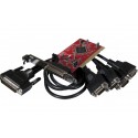 Carte PCI 4 X série RS232 (DB9) Low Profile-4 ports