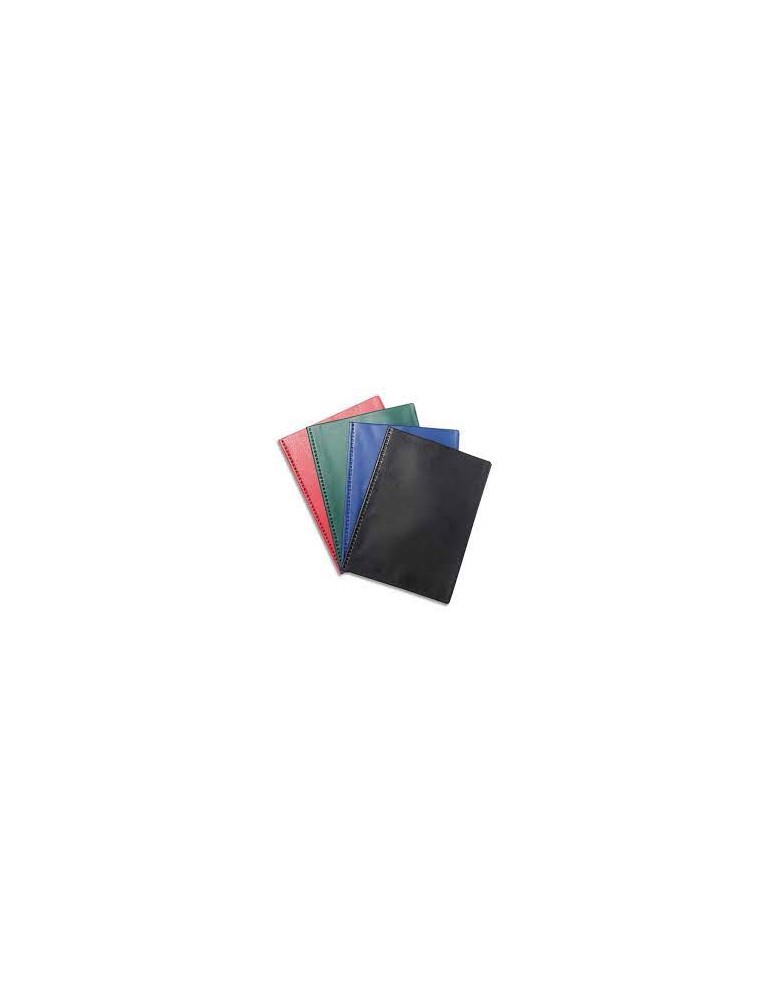 EXACOMPTA Protège document 60 vues soudé VEGA, couverture PVC 3/10, coloris assortis opaque