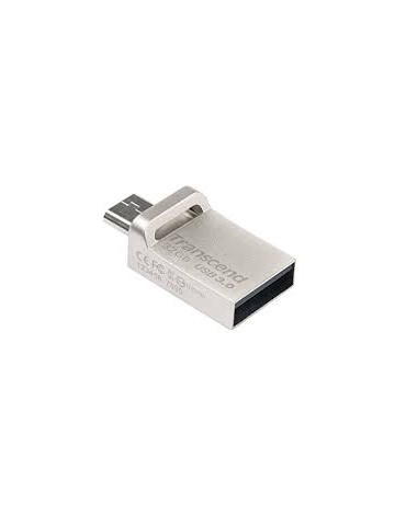 Cle USB 3.0/Micro-USB TRANSCEND JetFlash 880 - 32Go