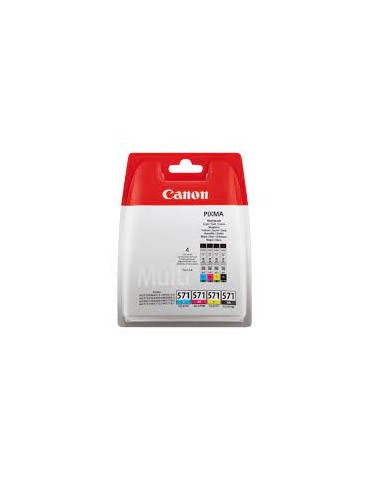 Pack 4 couleur Canon CLI-571