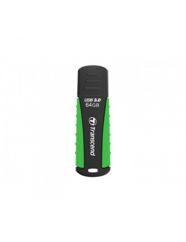 TRANSCEND Cle USB 3.0 JetFlash 810 - 64Go Noir/Vert