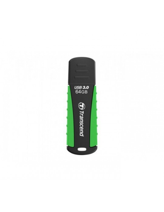 TRANSCEND Cle USB 3.0 JetFlash 810 - 64Go Noir/Vert
