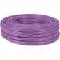 DEXLAN câble double monobrin F/FTP CAT6A violet LS0H RPC Eca - 100 m