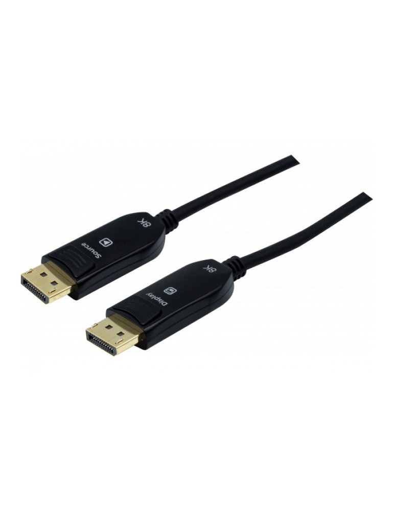 Cordon DisplayPort 1.4 8K hybride - 10 m