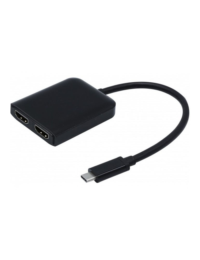 Convertisseur USB Type-C vers 2 sorties HDMI 2.0