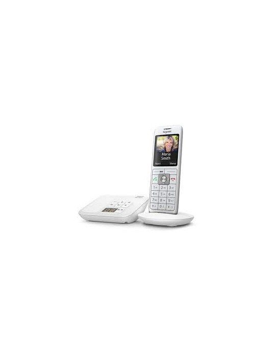 Gigaset CL660A Solo - Téléphone fixe sans fil - Répondeur - Blanc