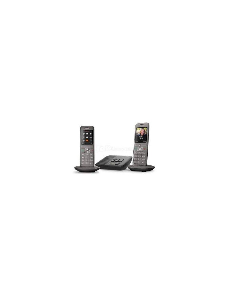 Gigaset CL660A Duo - Téléphone fixe sans fil - Répondeur - 2