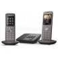 Gigaset CL660A Duo - Téléphone fixe sans fil - Répondeur - 2 combinés - Gris Anthracite