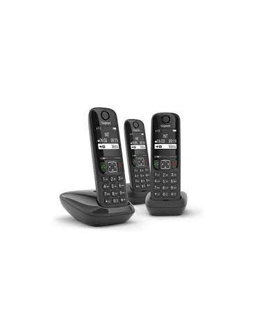 Gigaset AS690A Duo - téléphone sans fil + combiné supplémentaire
