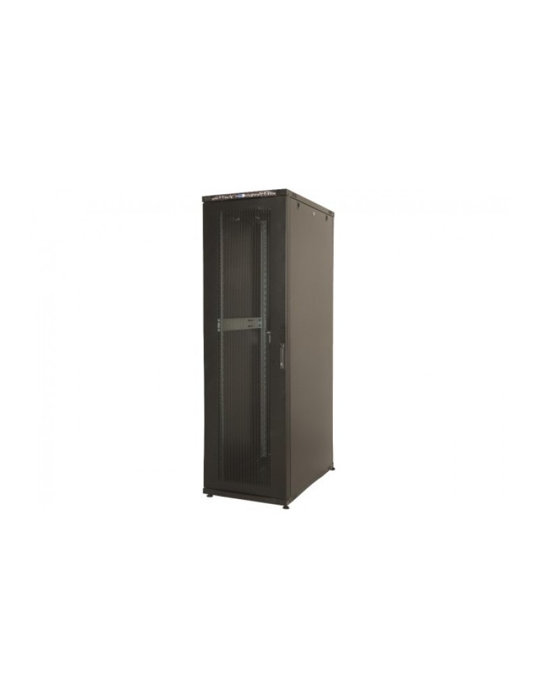 Baie De Brassage Réseau BEEA 42U 600x600mm - Porte Vitrée, écran Température, Pour Rack Serveurs Et équipements