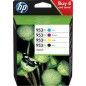 HP953XL Pack de 4 Cartouches d'Encre Noir/Cyan/Magenta/Jaune Haute Capacité Authentiques