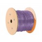 DEXLAN câble monobrin F/FTP CAT6A violet LS0H RPC Dca - 500 m