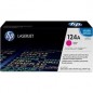 HP 124a toner authentique magenta (q6003a)