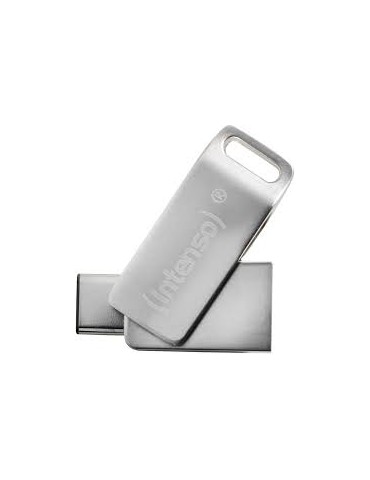 Intenso cMobile Line Clé USB-A 3.1 + USB-C 32 Go, Argent