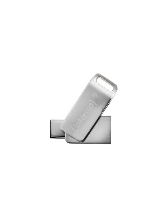 Intenso cMobile Line Clé USB-A 3.1 + USB-C 32 Go, Argent
