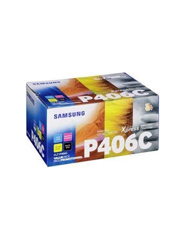 Samsung CLT-P406C - Cartouche d'encre - pack couleur et noir