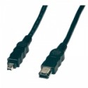 Connectland Câble IEEE 1394A 6 Pins/4 Pins 3 m