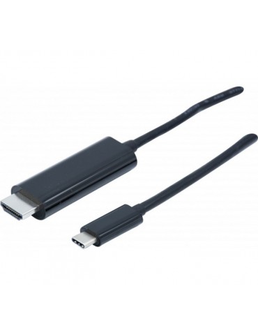 Cordon USB 3.1 Type-C vers HDMI 2.0 4K avec HDR - 1,80m