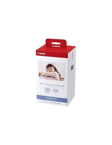 Canon KP-108IN Value Pack Papier Photo 100 x 148 + Ink 4*6 (3115B001)