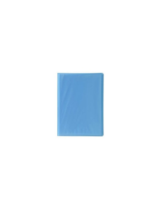 Exacompta - Réf. 85277E - 1 Protège-documents Linicolor - 20 pochettes cristal lisse - 40 vues - pour A4 - dim 24 x 32 cm